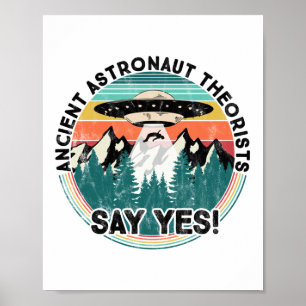 Die antiken Astronauten sagen ja - Außerirdischen Poster