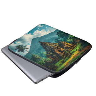 Die antiken Candi der Hügel Laptopschutzhülle