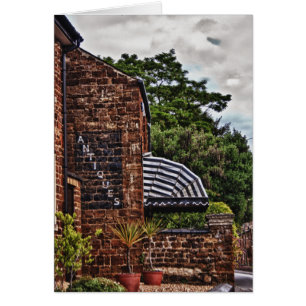 Die Antiken-Geschäftskarte