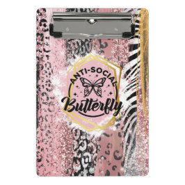 Die antisoziale Schmetterlingsmaschine Mini-Zwisch Mini Klemmbrett