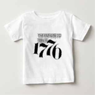 Die Antwort bis 1984 ist 1776 Baby T-shirt