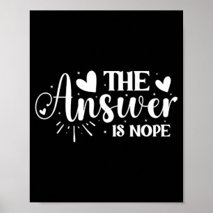 Die Antwort ist Nein _1 Poster