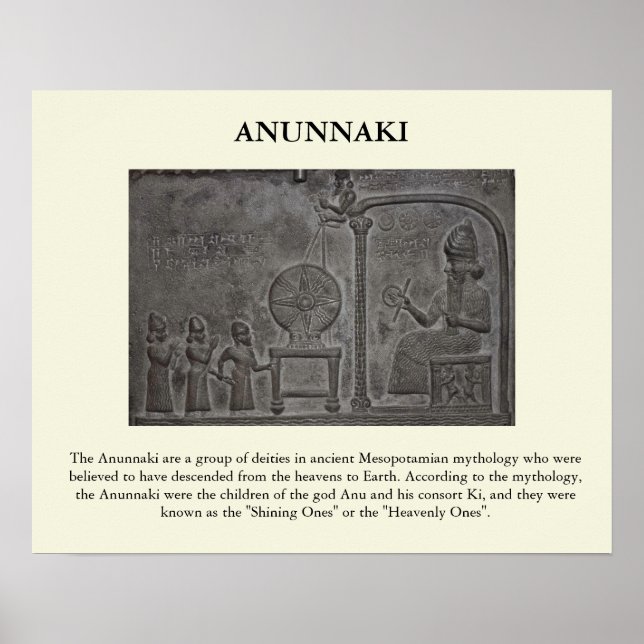 Die Anunnaki Poster (Vorne)