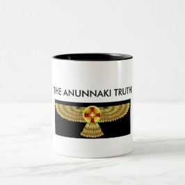 DIE ANUNNAKI WAHRHEIT ZWEIFARBIGE TASSE