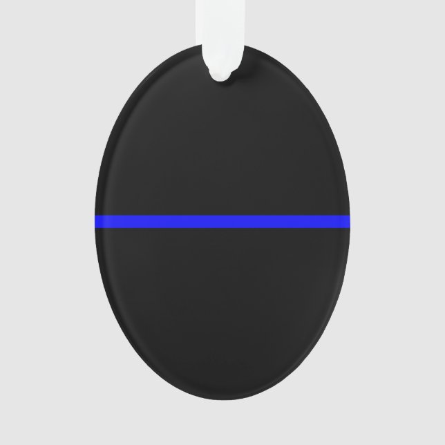 Die Anweisung symbolische Thin Blue Line Ornament (Vorderseite)