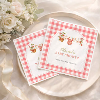Die Apfel Unserer Augen Baby Shower Lunch Serviett Serviette