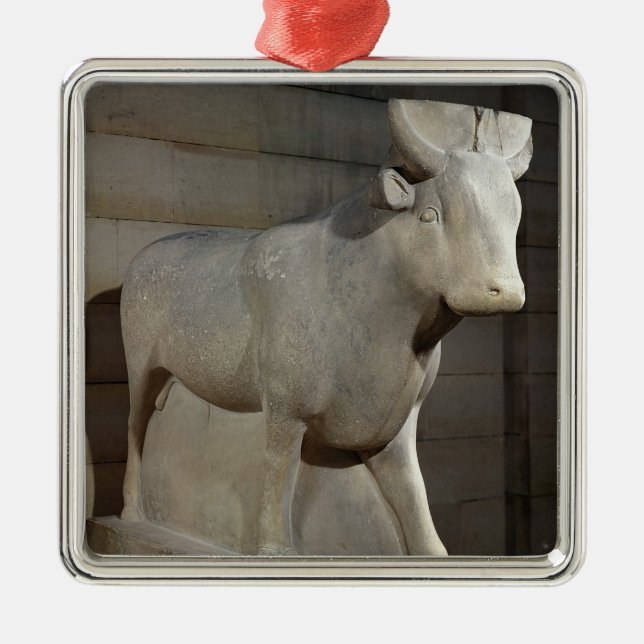 Die API Stier, vom Serapeum, Memphis Silbernes Ornament (Vorne)