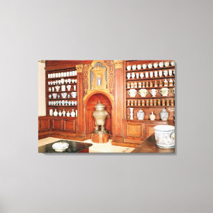 Die Apotheke des Heilig-Jean Krankenhauses Leinwanddruck