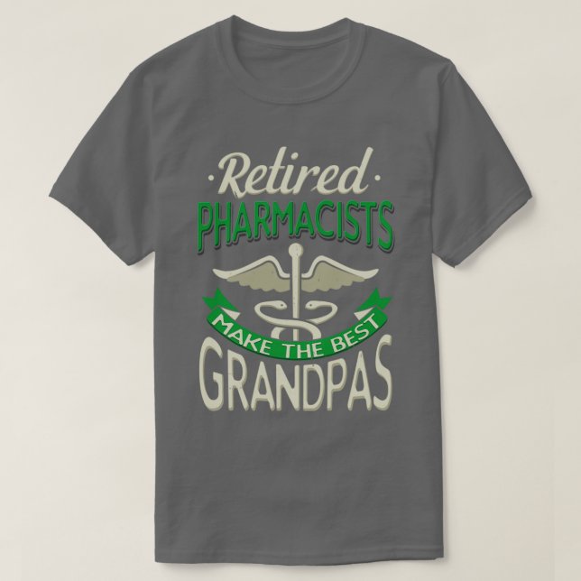 Die Apotheker machen die besten Grandpas T-Shirt (Design vorne)