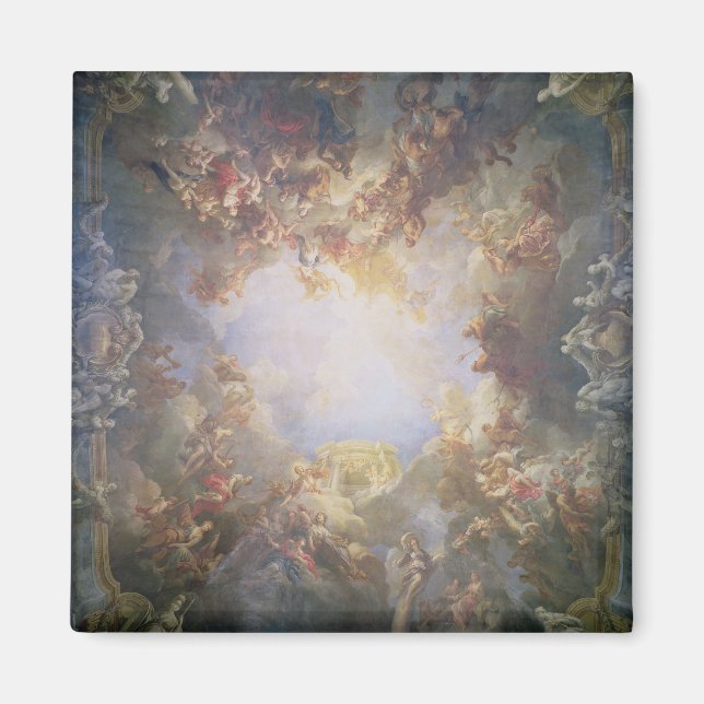 Die Apotheose des Herkules, von der Decke der Magnet (Vorne)