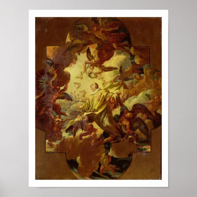 Die Apotheose des Hl. Stephans Poster (Vorne)