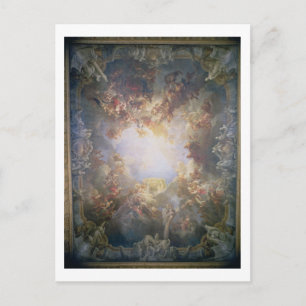 Die Apotheose von Herkules, von der Decke von Th Postkarte