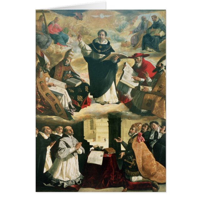 Die Apotheose von St Thomas Thomas von Aquin, 1631 (Vorne)