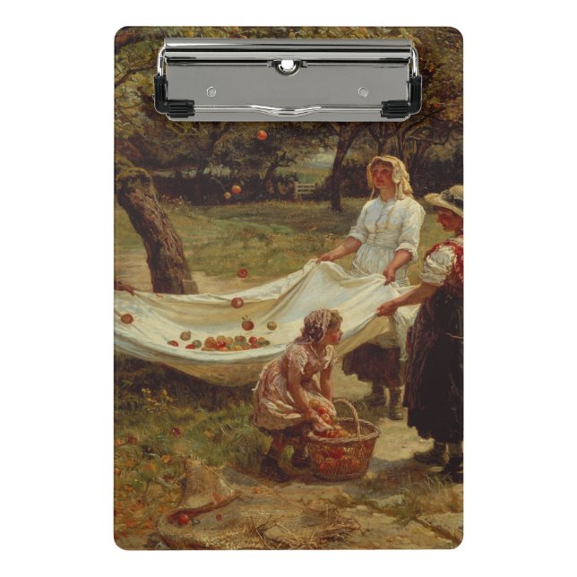 Die Apple-Sammler, 1880 Mini Klemmbrett (Vorderseite)