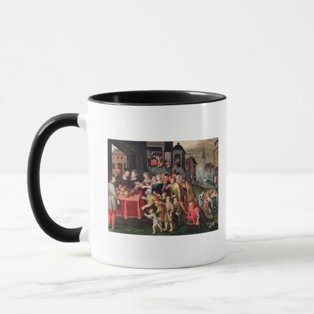 Die Arbeiten der Gnade Tasse (Links)