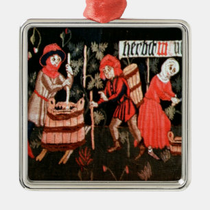 Die Arbeiten der Monate, von Elsass Ornament Aus Metall