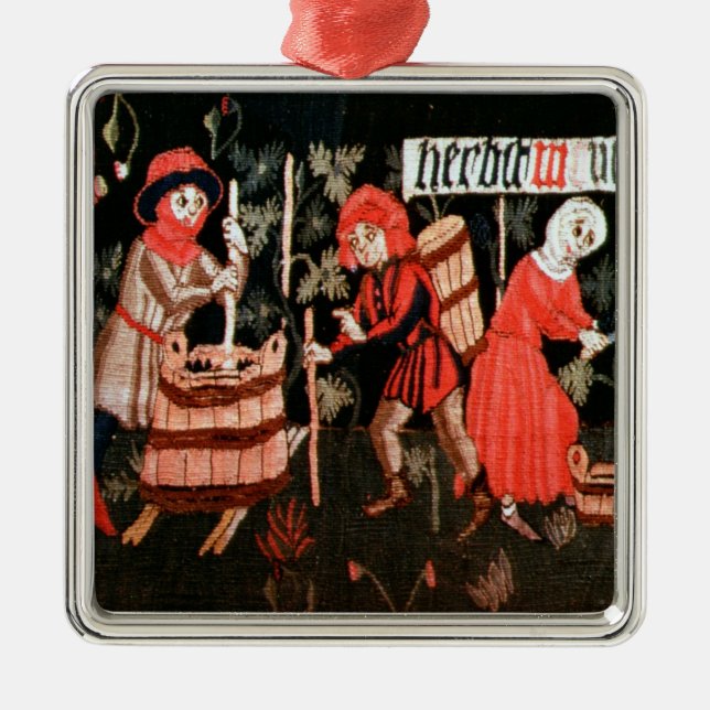 Die Arbeiten der Monate, von Elsass Ornament Aus Metall (Vorne)