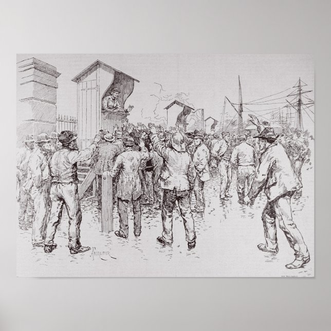 Die Arbeitslosen in London Poster (Vorne)