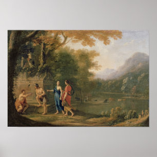 Die arcadian-Schäfer Poster