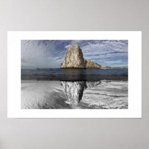 Die Arch Cabo Mexico Reflexionsfotografie Poster