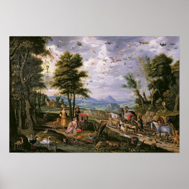 Die Arche betreten Poster (Vorne)