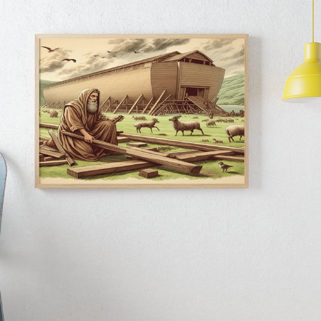 Die Arche des Versprechens nimmt Form an Poster (Von Creator hochgeladen)