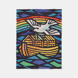 Die Arche Noas mit dem Heiligen Geist Fleecedecke
