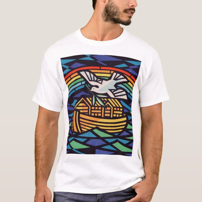 Die Arche Noas mit dem Heiligen Geist T-Shirt (Vorderseite)