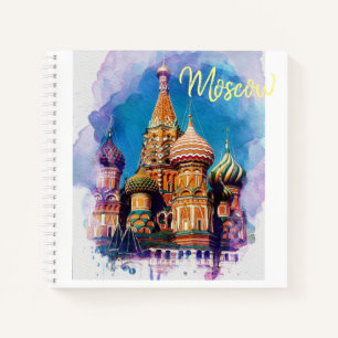 Die Architektur der Basilischen Kathedrale in Mosk Notizbuch