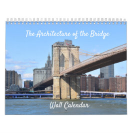 Die Architektur des Bridge Wall-Kalenders Kalender