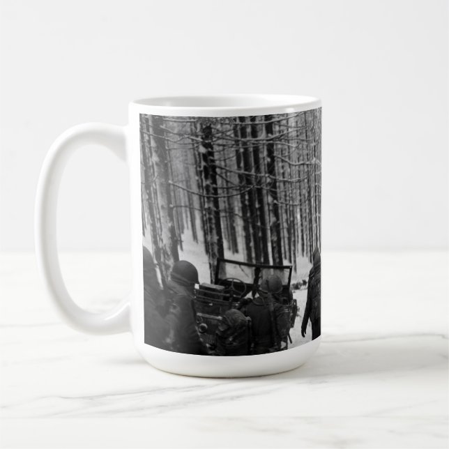 Die Ardennenoffensive Kaffeetasse (Links)