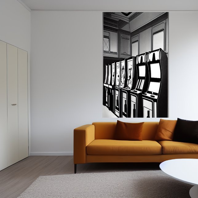 Die Arkade | AI Art Poster (Von Creator hochgeladen)