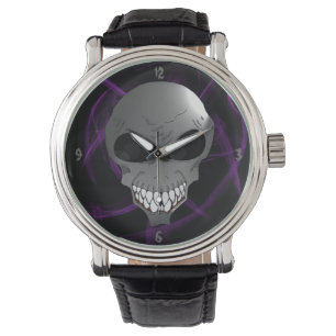 Die Armbanduhr grauer alien Männer