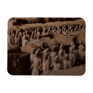 Die Armee der Terrakottakrieger im Kaiser Qin Magnet