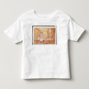 Die Armee, die eine Barrikade in der Rue in Kleinkind T-shirt