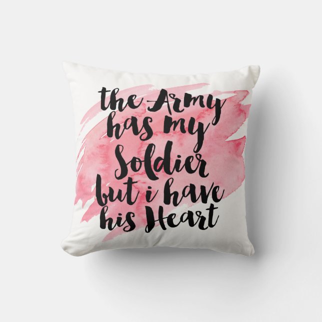 Die Armee hat meinen Soldaten, aber ich habe sein Kissen (Vorderseite)