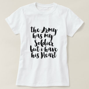 Die Armee hat meinen Soldaten, aber ich habe sein  T-Shirt