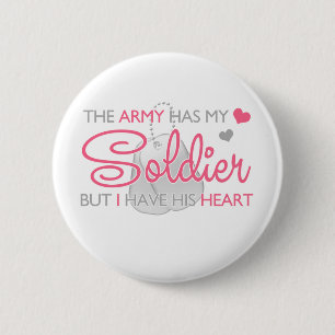Die Armee hat meinen Soldaten Button