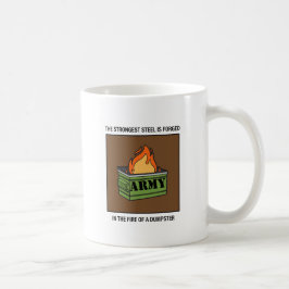 Die Armee ist ein Müllstrudel Kaffeetasse