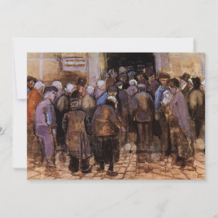Die Armen und das Geld von Vincent van Gogh Einlad