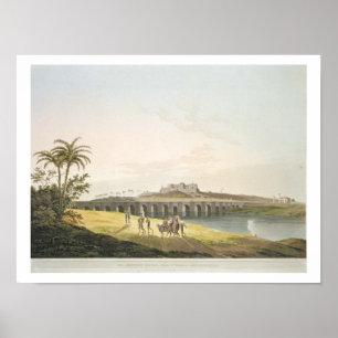 Die armenische Brücke, in der Nähe des Berges St.  Poster