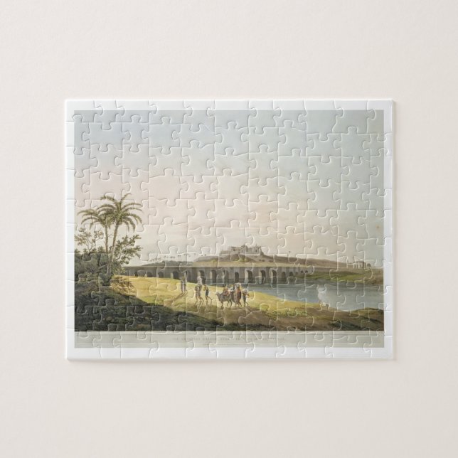 Die armenische Brücke, nahe St Thomas Berg, Madr Puzzle (Horizontal)