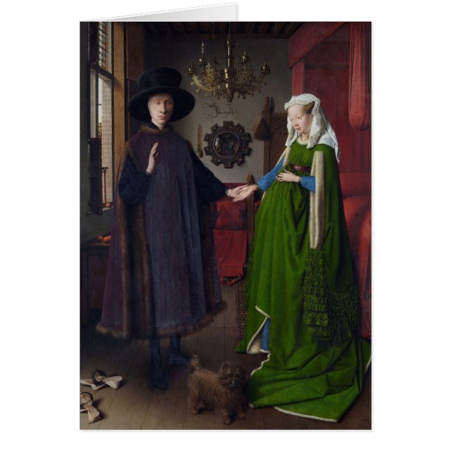 Die Arnolfini Heirat (bis Januar van Eyck) (Vorne)