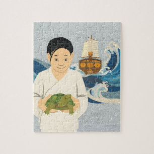 Die Art der Abdeckung des TURTLE SHOP Puzzle