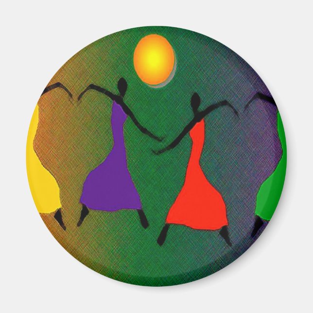 Die Art des Tanzes Magnet (Vorne)