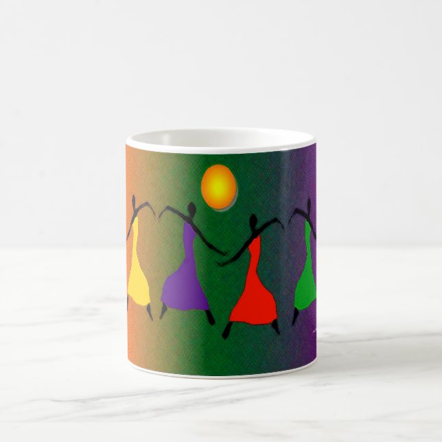 Die Art des Tanzes Tasse (Mittel)