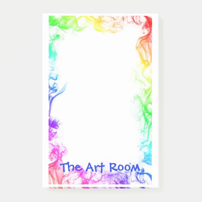 Die Art Room Post, Art Teacher, groß Post-it Klebezettel (Vorderseite)