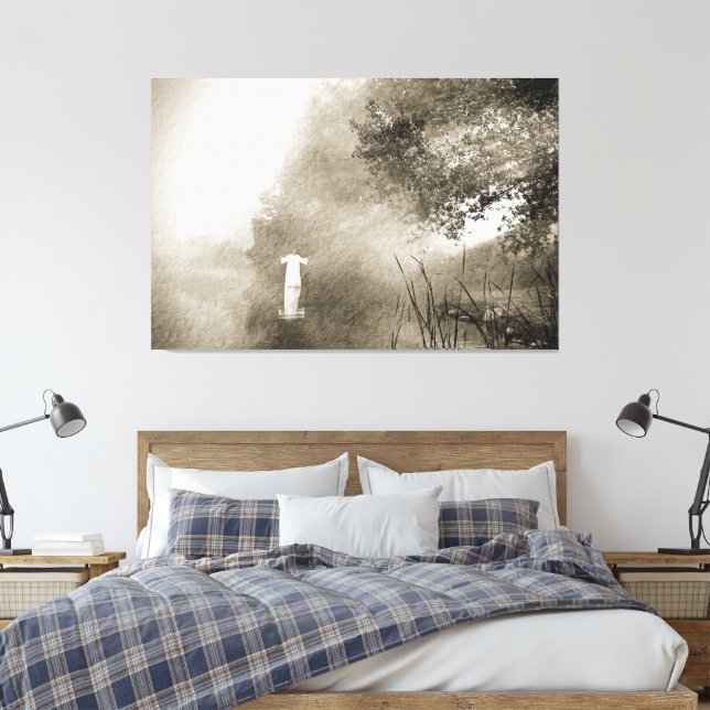 DIE ART UND WEISE DER LEINWAND (Insitu (Schlafzimmer))