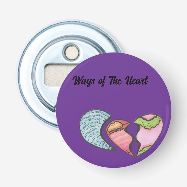 Die Art und Weise des Herzens Flaschenöffner (Vorderseite)