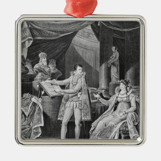 Die Artikel vom Code zeigen zivil Ornament Aus Metall (Vorne)